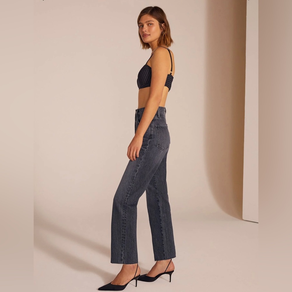 NWT Favorite Daughter The Otto High Rise Boyfriend Ankle Jeans Liverpool *Read